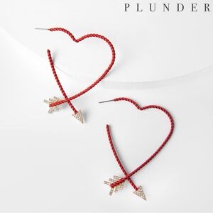 NEW Arrow Heart Earrings